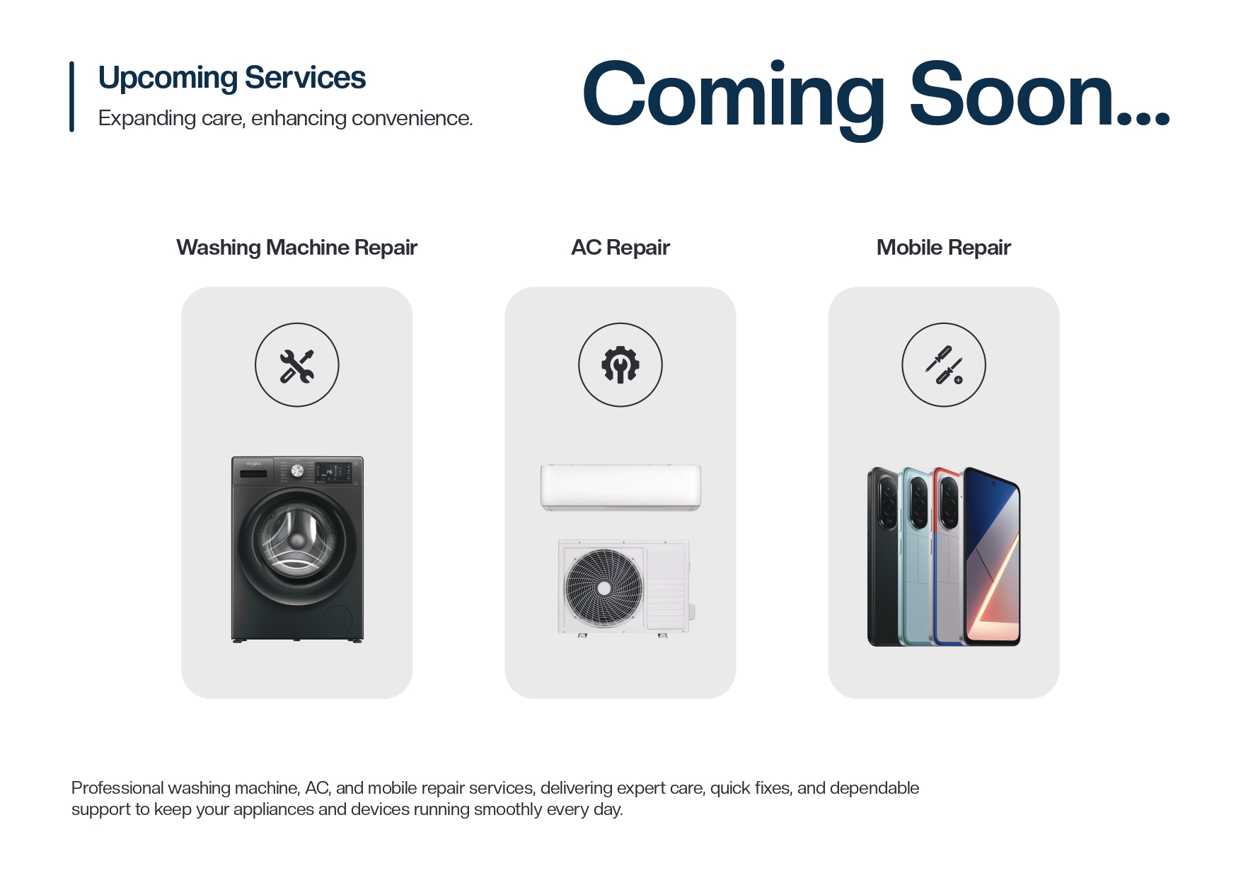 Upcoming Services
